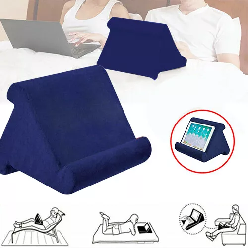 Tablet Pillow Stands For iPad Book Reading Cushion Reader Holder Rest Laps BO AU