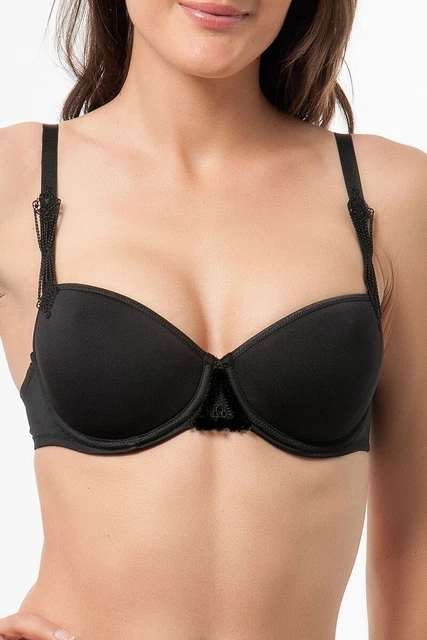 Soutien-gorge Lise Charmel Antinea Chérie - Taille 85F Avec Armatures - Couleur Nacré - Modèle DCC6137