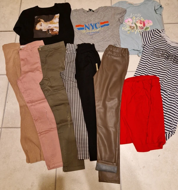 girls clothes age 13-14 years summer bundle.