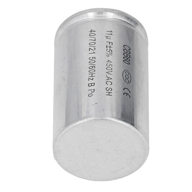 Durable Motor Start Capacitor 11uf Generator Starting Running Capacitor 450VAC