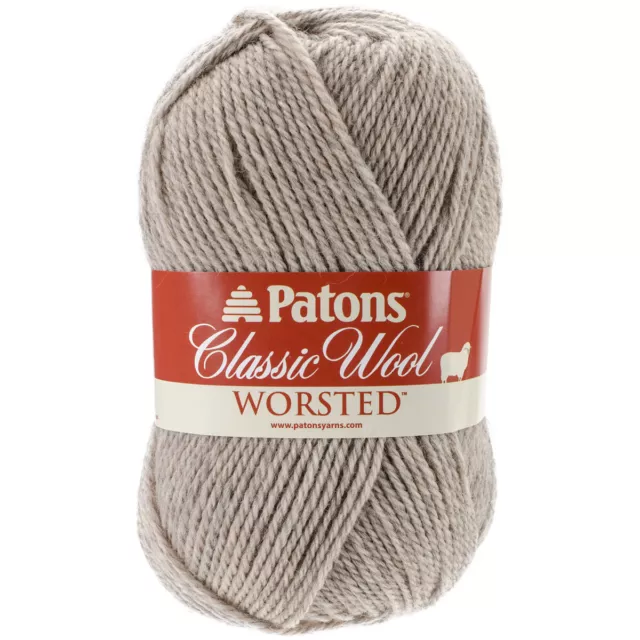 Patons Clásico Lana Punto Yarn-Natural Mix, 244077-229