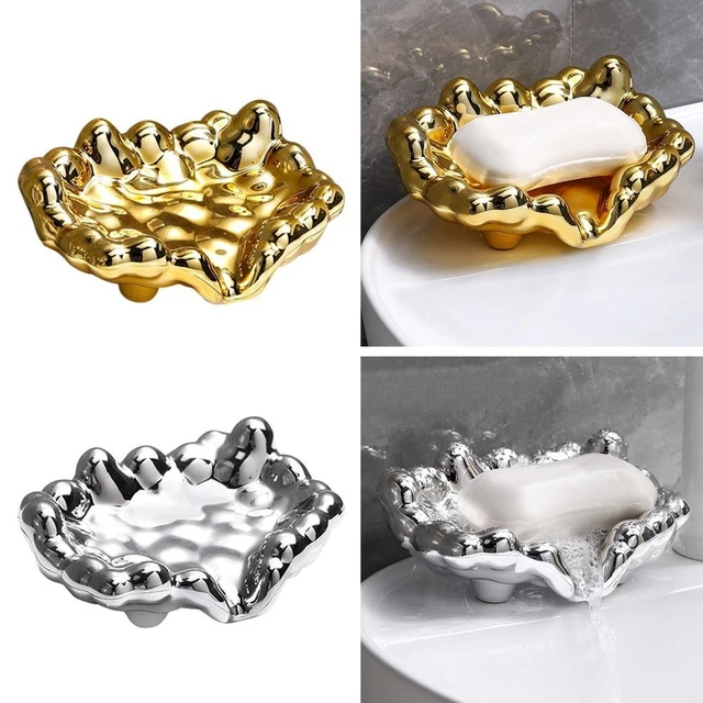 COVAODQ Organisateur D'Évier De Cuisine Noir - Porte-Éponge Avec Plateau Amovible Et Drainage - Gain De Place