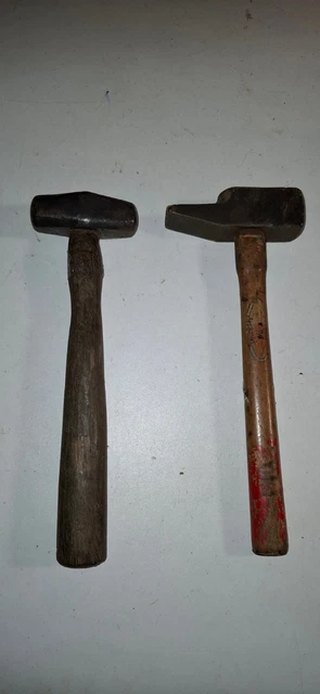 Lot De 4 Marteaux De Forgeron En Fer Lourd - Fabrication Artisanale Inde