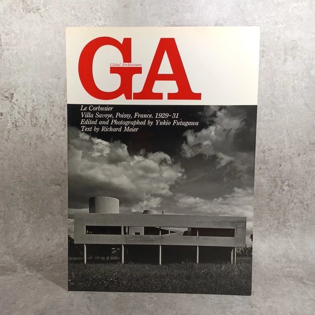 vru　GA GLOBAL ARCHITECTURE BOOK GA GLOBAL ARCHITECTURE Book Le Corbusier Villa Savoye Yukio