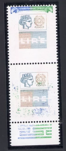 1978 Italy - Republic, 2000 Lire High Values Colorless Pair No. 1439 MNH** Rayba