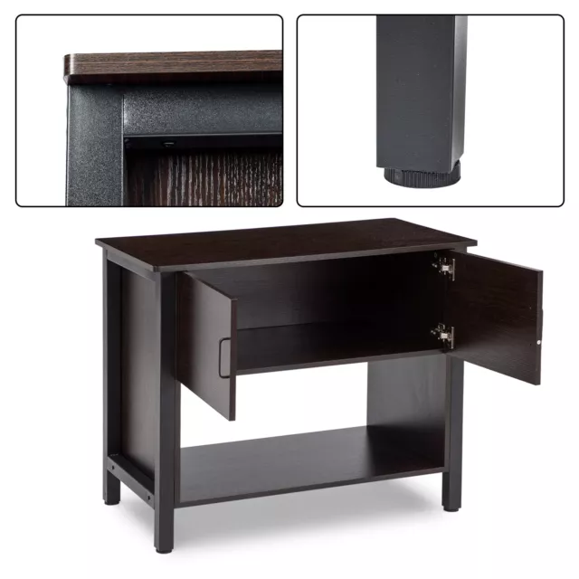 40 Gallon Fish Tank Stand Metal Aquarium Stand with Cabinet Aquarium Turtle Tank