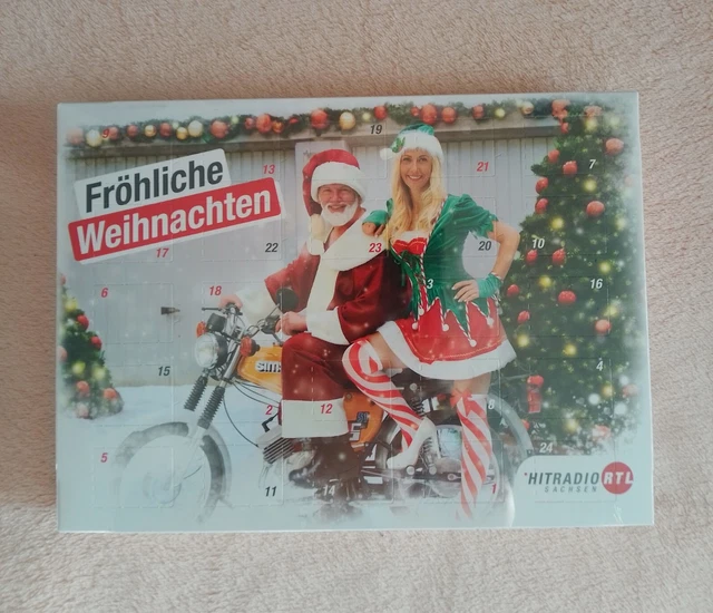 SIMSON KALENDER HITRADIO RTL Weihnachtskalender Weihnachtsdeko Rarität