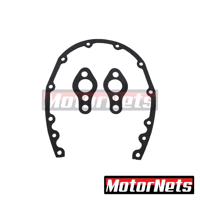 SBC TIMING CHAIN Cover Gasket SB Chevy 283 305 327 350 383 400 Gears