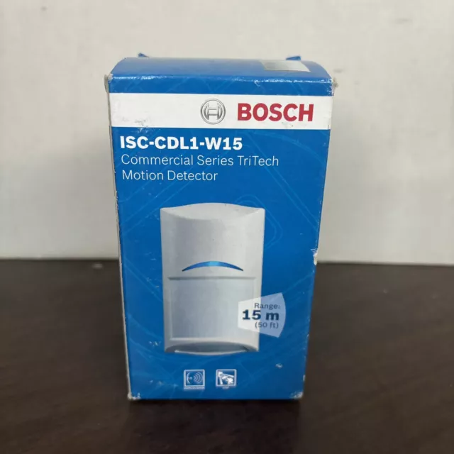 NEW Bosch ISC-CDL1-W15G Commercial Series TriTech Motion Detector