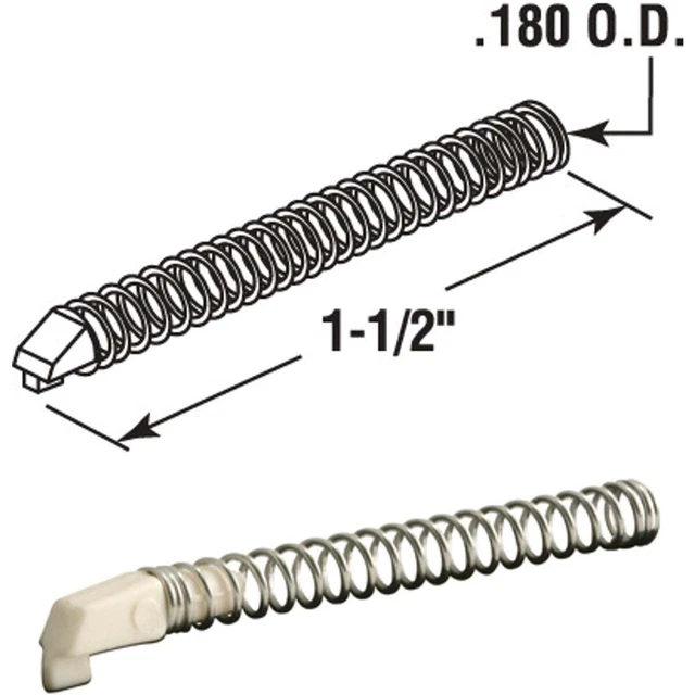 Prime-Line Slide Bolt Spring (20 Count) PL14893 PRIME-LINE PL14893 049793148933