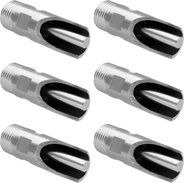Alimentador de Agua Pezon Cerdo 1/2“ Npt Acero Inoxidable 12 Piezas Automatico