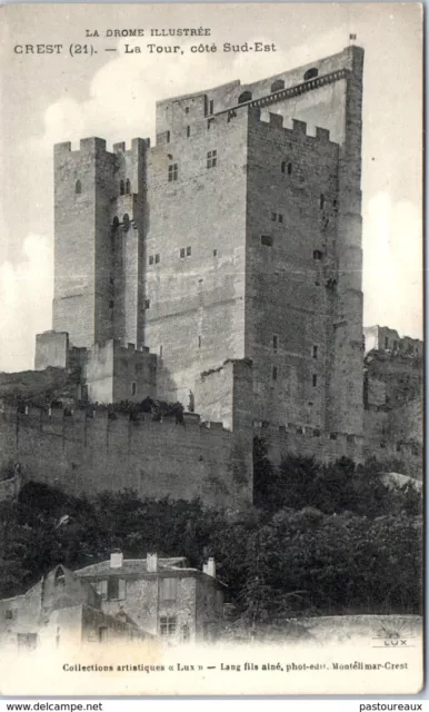 26 CREST - La tour, cote Sud-Est PAST/1058