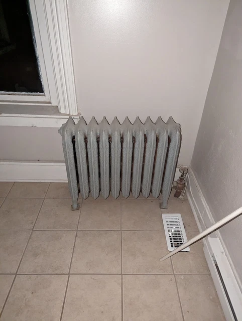 12 Assorted Antique Cast Iron Steam Heat Radiators