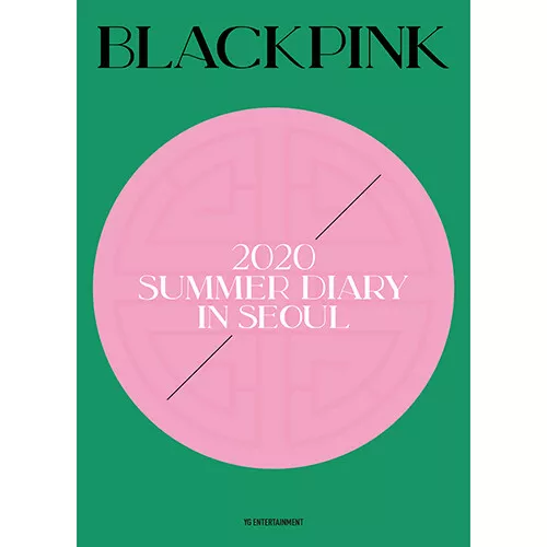 BLACKPINK - 2020 BLACKPINK'S SUMMER DIARY IN SEOUL DVD Photo Card Book Poster