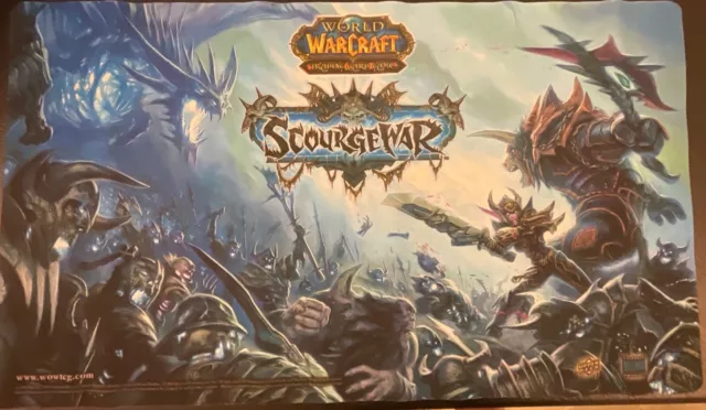 World of Warcraft TCG Scourgewar 2009 Playmat