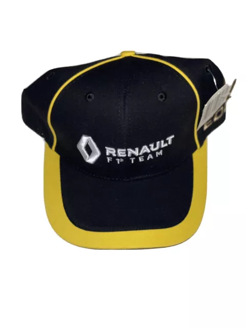 RENAULT F1 RACING TEAM Castrol Edge Adjustable Hat/Cap Black One Size *NEW*