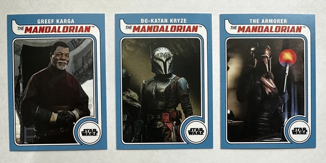 2023 Topps Throwback Thursday Star Wars Set #29 The Mandalorian Bo-Katan Armorer