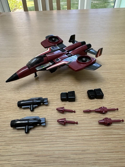 VINTAGE TRANSFORMERS G1 Thrust 100% Complete Decepticon Hasbro Takara ...