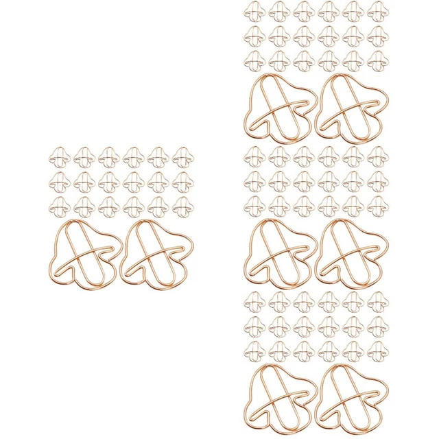 Heart-shaped Paper Clips Cute Office Metal Binder Clips Office Supplies For Office And School Scenes G 601099516193936