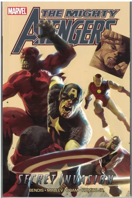 MIGHTY AVENGERS (2007) Vol 3 Secret Invasion 1 TP TPB $14.99srp Bendis NEW NM