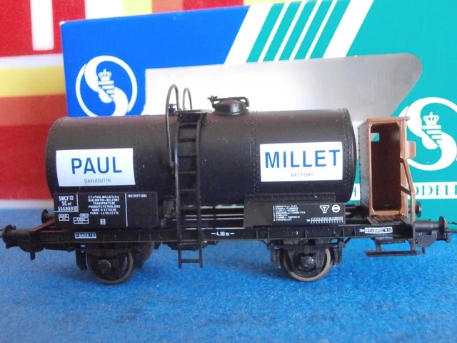 Fleischmann 542001 Wagon-citerne Millet de la SNCF, Epoque 3 - francis miniatures