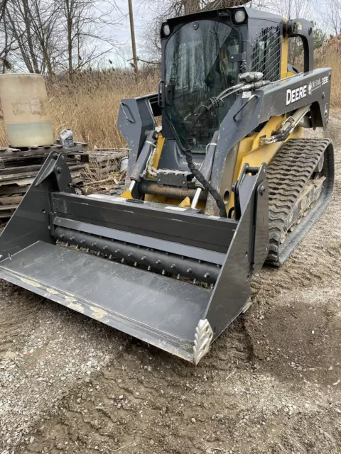 Brand new skid steer power rake Bucket CID construction Harley Rake