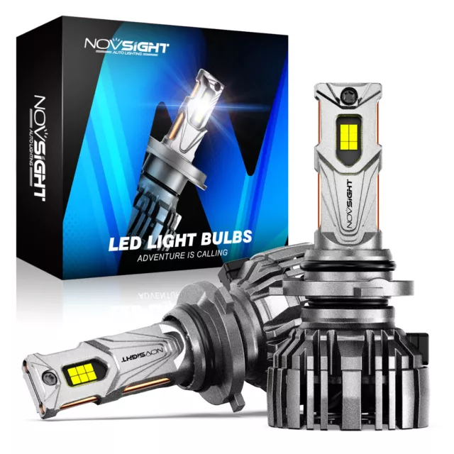 NOVSIGHT 2X 140W 9006 HB4 30000LM Auto Canbus Fari LED Lampade Bianco 6500K
