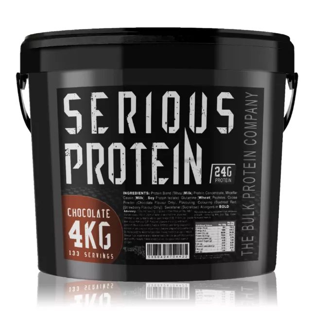 Serious Protein Whey Powder & Casein Blend 4kg Anabolic Matrix Shake Chocolate