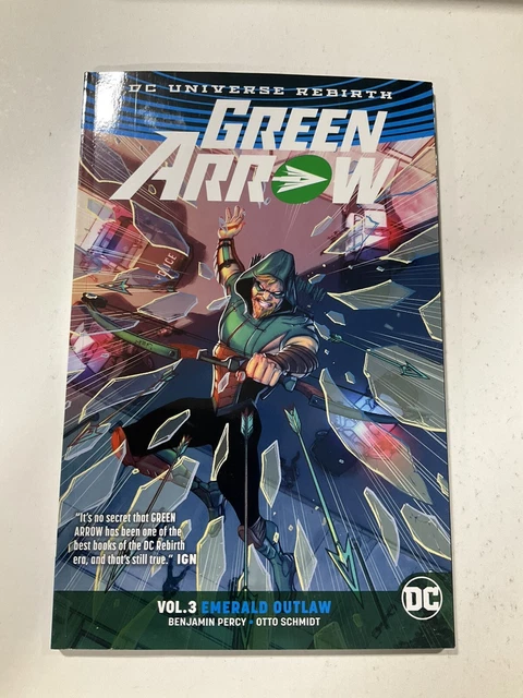 Green Arrow Emerald Outlaw Vol 3 Rebirth NM TPB SC Softcover DC Comics