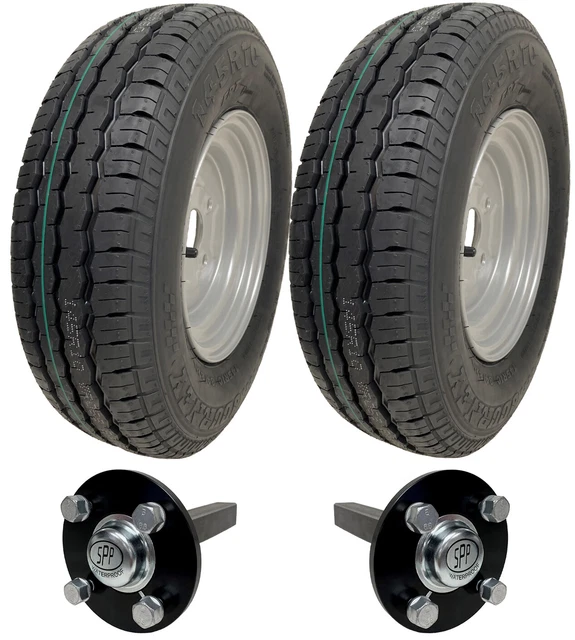 OUTLET Roue Complète PNEU LINGLONG 165/70 R13 79N JANTE Unitrailer 4jx13 Quot 4x100 Et 30 - Foto 11