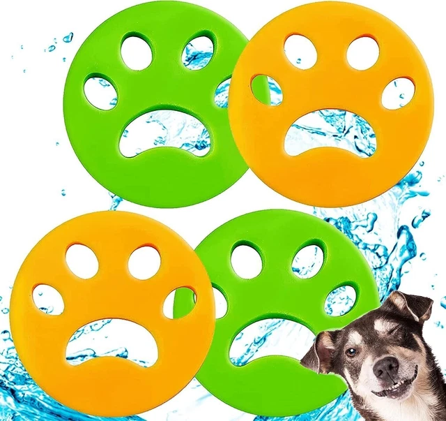 2 Pet Hair Remover for Laundry Washing Machine Reusable Cat Dog Fur Lint Catcher