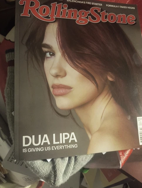 ROLLING STONE MAGAZINE February 2024 Dua Lipa IS Giving Us Everything
