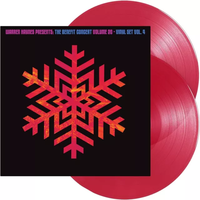 Warren Haynes - Benefit Concert 4 (2023) 2 LP Rouge Vinyl