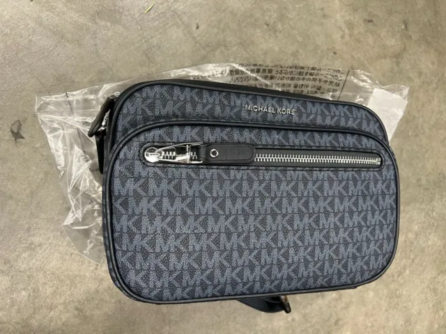 Michael Kors Hudson Small Logo Commuter Belt Bag - Blue