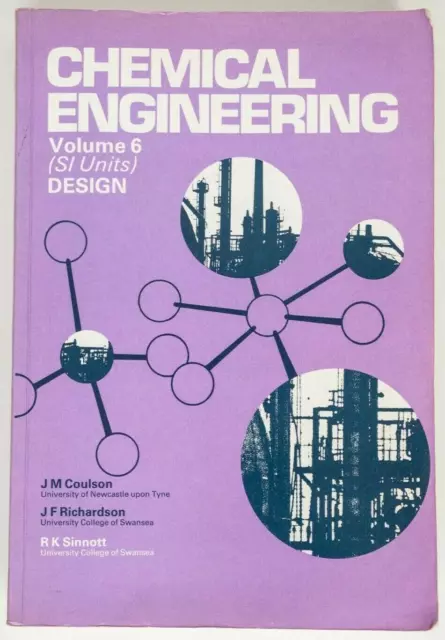 Chemical Engineering Volume 6 Coulson Richardson PB SI Units Design 1st Ed Book