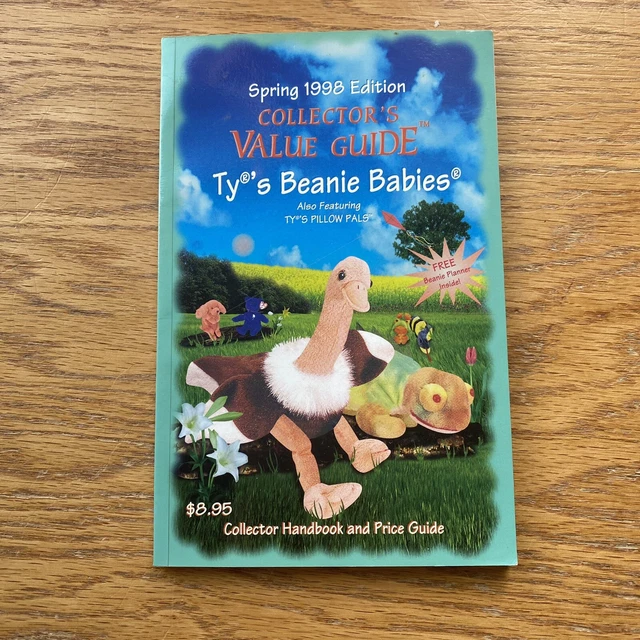 Spring 1998 Edition Collector's Value Guide Ty's Beanie Babies MINT BOOK