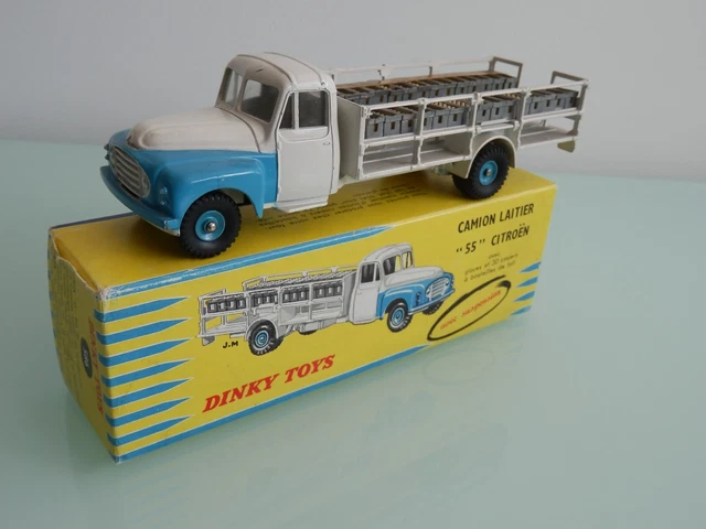Dinky Toys 586 Camion Laitier Citroën 55 - Atlas 1:43 - Neuf Sous Emballage