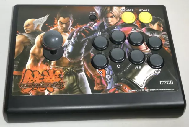 Tekken 6 Hori Arcade Fight Stick PS3 No Dongle playstation 3 2009