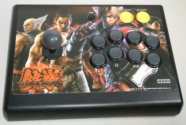Tekken 6 Hori Arcade Fight Stick PS3 No Dongle playstation 3 2009