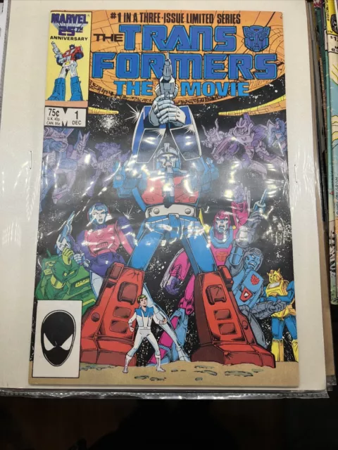 The Transformers The Movie Issue #1 Marvel Comics 11/1986 NM