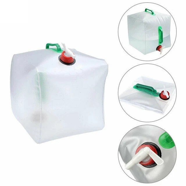 RÉCIPIENT D'EAU PLIABLE, bidon d'eau pliable pour voyage en plein air