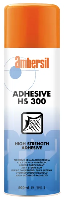 Ambersil 31625 HS300 High Strength Adhesive 500ml 12 Pack