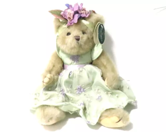 The Bearington Collection Shyanne Shimmers Jointed Teddy Bear 143165