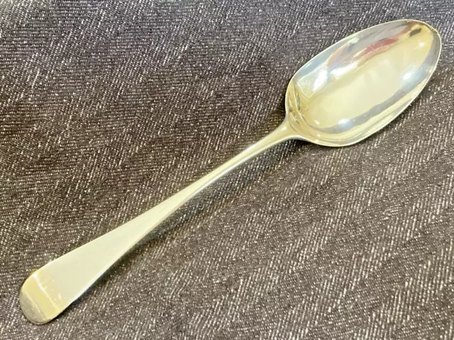 Hallmarked (1798) George Iii Solid Silver Serving Spoon - Richard Crossley