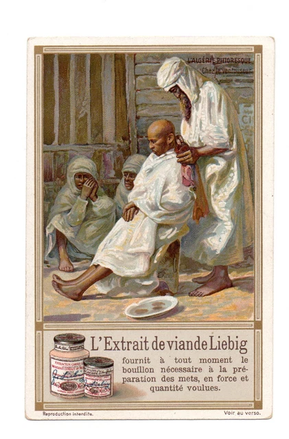 Chromo Liebig. Algeria Scenic. Chez Il Ventouseur
