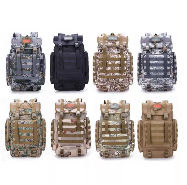25L Molle Outdoor Climbing Camping Hiking Rucksack Tactical Shoulder Backpack