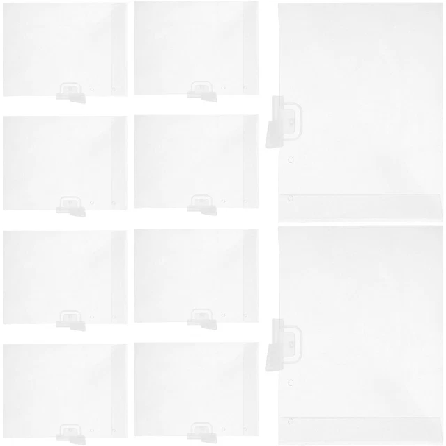 10 pz Insegna in plastica Porta etichette prezzo etichetta merce Insegna display