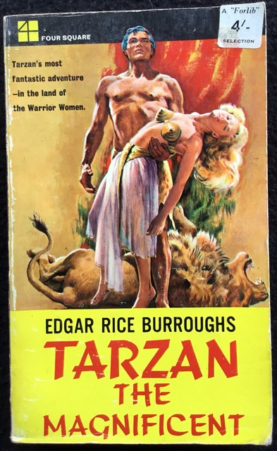 TARZAN THE MAGNIFICENT 1964, Edgar Rice Burroughs, Four Square UK