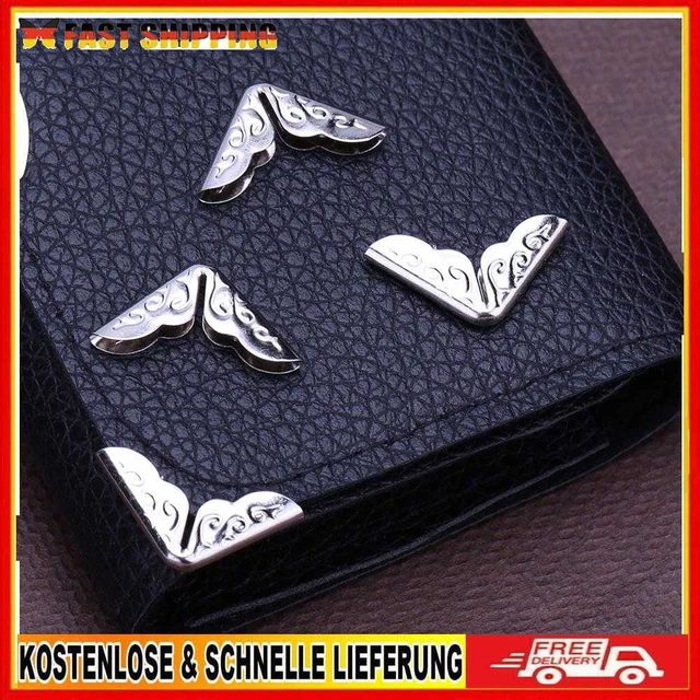 100pcs feine Seite Ton Scrapbooking Alben Menüs Ordner Ecke Protektoren Karte Da