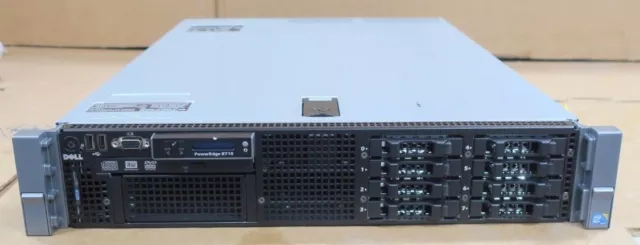 Dell PowerEdge R710 2x Xeon Quad Core E5530 2.40GHz 8 x 2.5" 2x 870W 2U Server